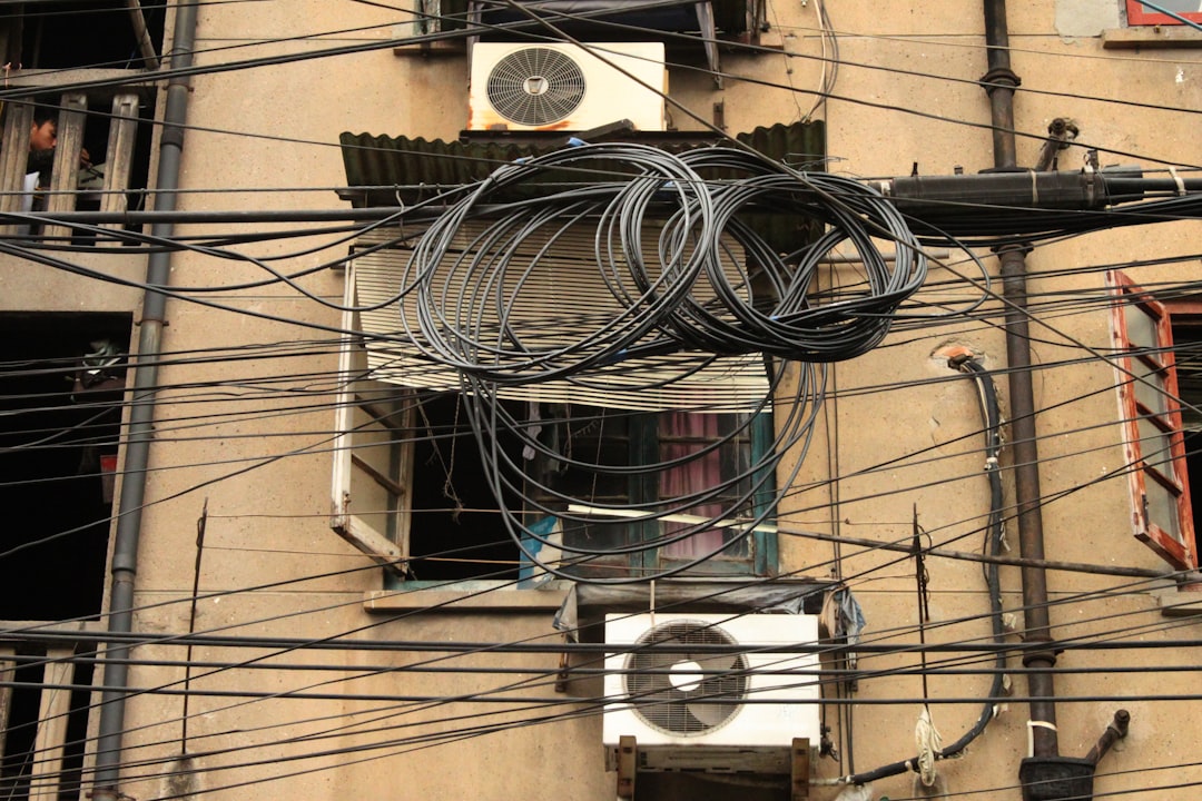 Photo Overloaded power strip