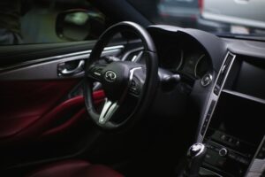 Photo clean car interior