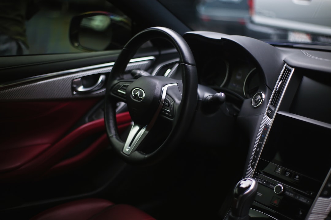 Photo clean car interior