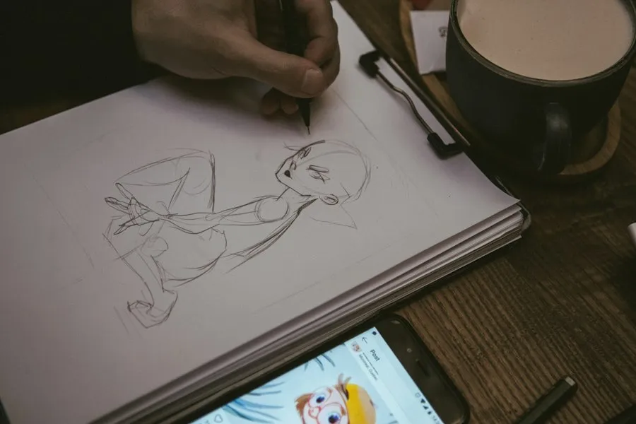 Photo common drawing mistakes beginners